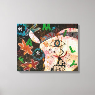 Family Graffiti Canvas Print