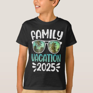 Family Group Matching Summer Beach Trip T-Shirt