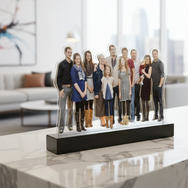 Family Group Photo Cutout Sculpture  (Family Group Photo Cutout Sculpture)
