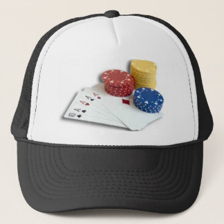 family guy, deadly, gambling-cards-chips trucker hat