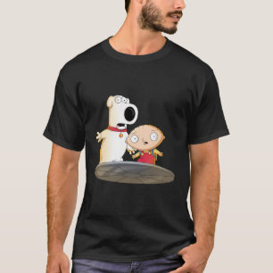 Family Guy Stewie And Brian Shocked T-Shirt