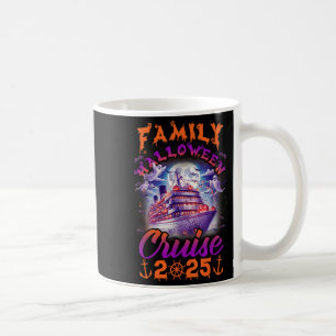 Family Halloween Cruise 2025 Matching Family Cruis Coffee Mug