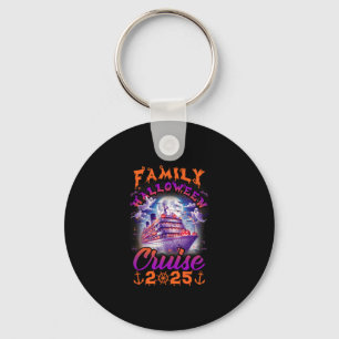Family Halloween Cruise 2025 Matching Family Cruis Key Ring