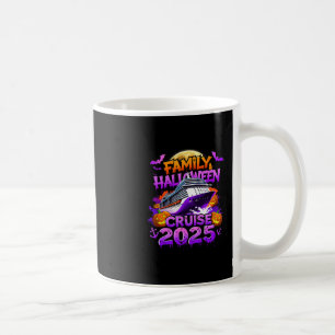 Family Halloween Cruise 2025 Spooky Vacation Match Coffee Mug