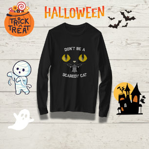 Family Halloween "Don't Be A Scaredy Cat" T-Shirt