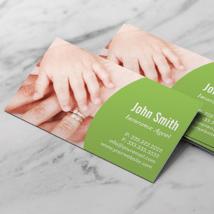 Family Hands Insurance Agency Business Card