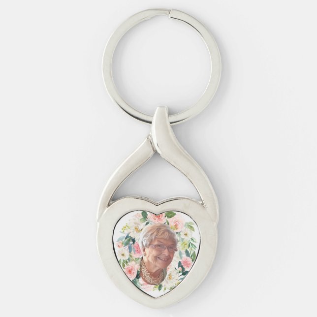 Family Heirloom Portrait  Key Ring (Front)