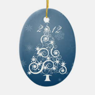 Family Heirloom, Yearly Ornament. (customise) Ceramic Tree Decoration