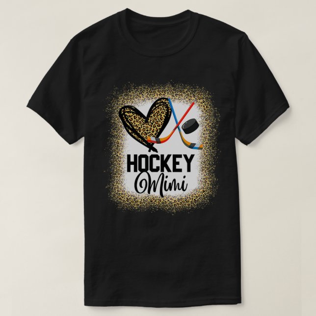 Family Hockey Player Gifts Hockey Mimi  T-Shirt (Design Front)