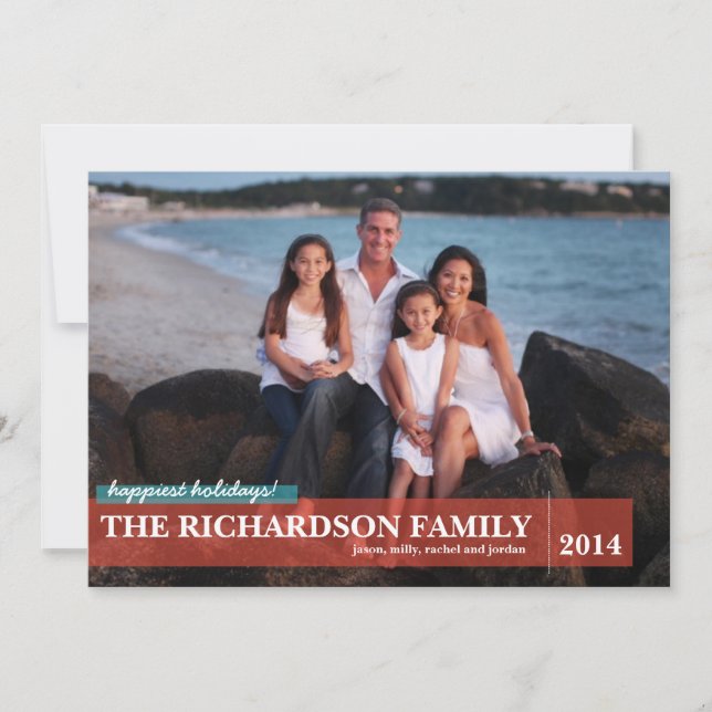 Family Holiday Card (Front)