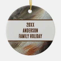 Family Holiday Feather Photo Reunion Keepsake