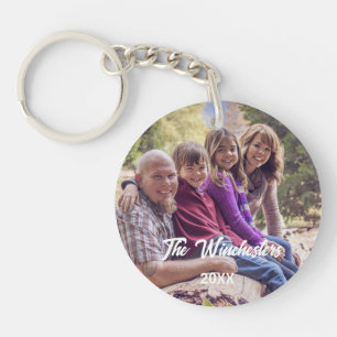 Family Holiday Keychain