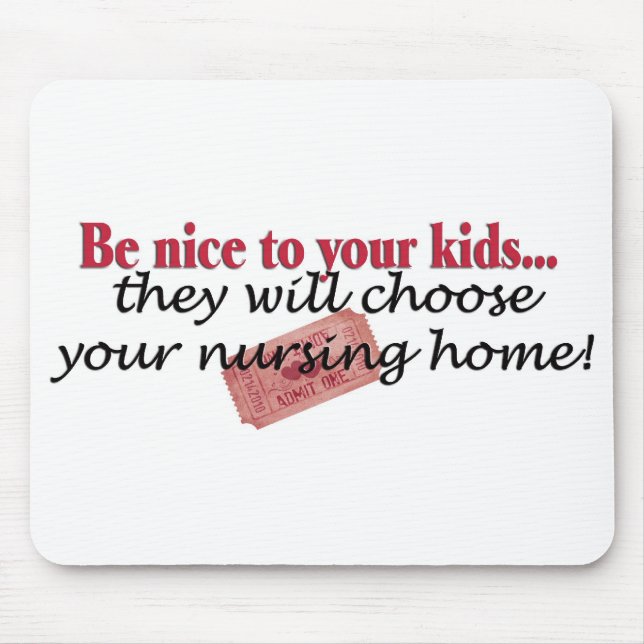 Family Humor Mouse Mat (Front)