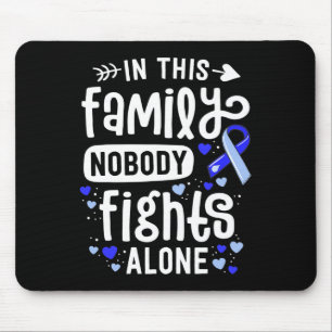 Family Hydrocephalus Awareness Month Brain Blue Ri Mouse Mat