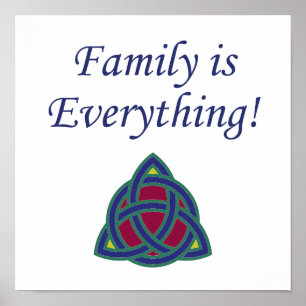 Family Is Everything - Family Quote Poster