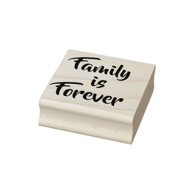 Family is forever rubber stamp, cardmaking, diy, rubber stamp (Stamp)