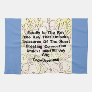 Family Is The Key Tea Towel