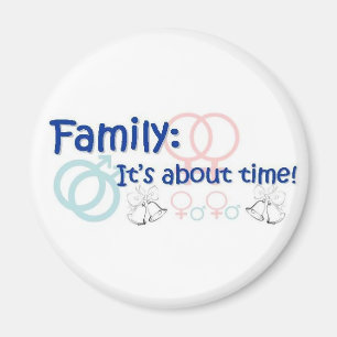 Family-It's About Time magnet