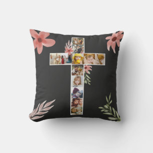 Family Jesus Cross Christian Church Lover Cushion