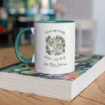 Family Lake House | Cabin Map Monogram Mug<br><div class="desc">Celebrate cherished family memories with this beautifully designed Family Lake House | Cabin Map Monogram Mug. Featuring an intricately illustrated map of your special lake house or cabin, this custom mug brings the warmth of your vacation spot right into your home. Perfect for cosy mornings or as a thoughtful gift,...</div>