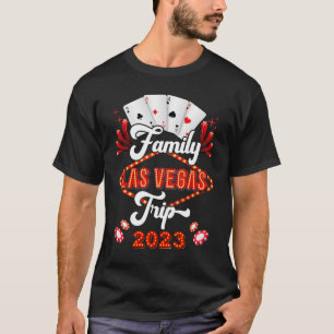 Family Las Vegas Trip 2023 Family Squad Vacation M T-Shirt
