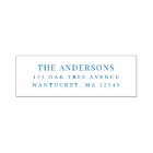 Family Last Name Modern Classic Return Address