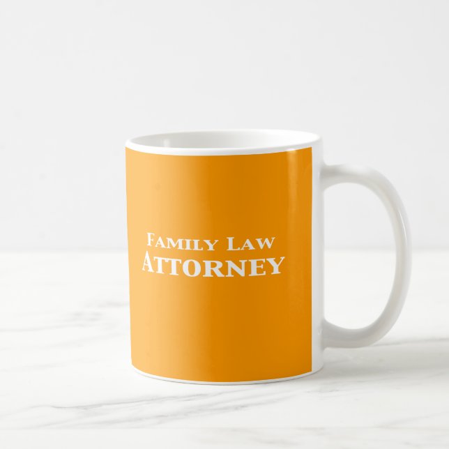 Family Law Attorney Gifts Coffee Mug (Right)