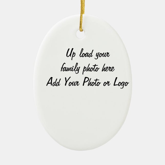 Family Love_ Ceramic Tree Decoration (Front)