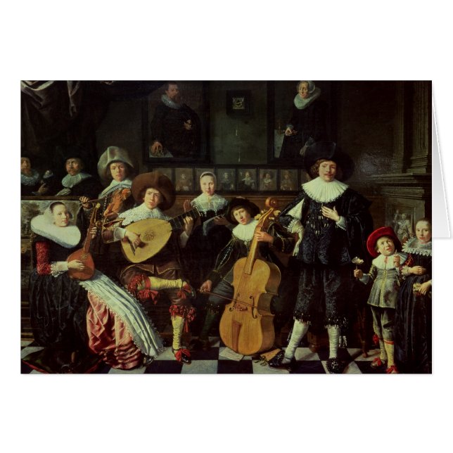 Family Making Music (Front Horizontal)