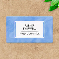 Family Marriage Counseling Counsellor Blue Fluid