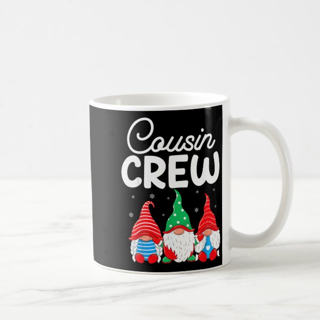 Family Matching Christmas Cousin Crew Cute Christm Coffee Mug (Right)