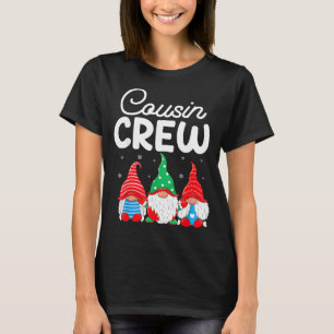 Family Matching Christmas Cousin Crew Cute Christm T-Shirt
