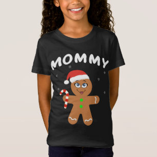 Family Matching Christmas Outfits Gingerbread Momm T-Shirt