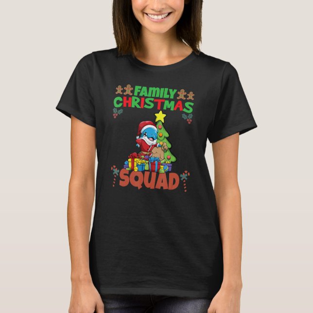 Family Matching Christmas Squad X-Mas Holidays_3 T-Shirt (Front)