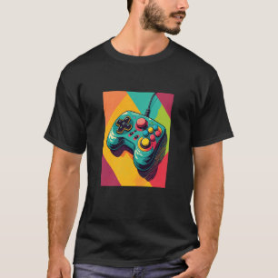 Family Matching Gamer Apparel Pop Style Vintage Vi T-Shirt