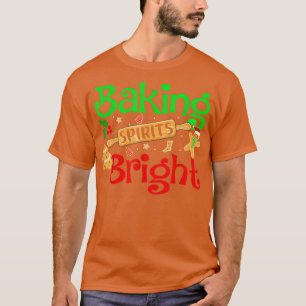Family Matching Ginger Baking Spirits Bright Chris T-Shirt