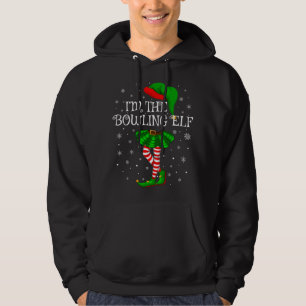 Family Matching I'm The Bowling Elf Christmas Hoodie