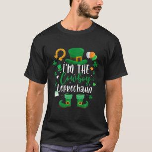 Family Matching I'm The Cowboy Leprechaun St Patri T-Shirt