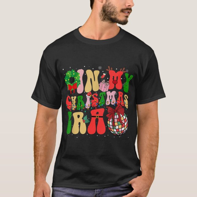 Family Matching In My Christmas Era Xmas 2025 Men  T-Shirt (Front)