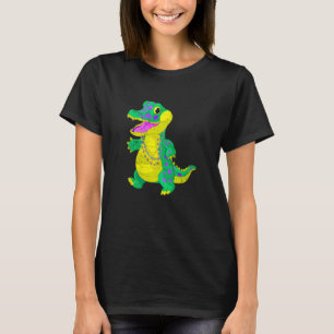 Family Matching Madri Gras Alligator Festival Carn T-Shirt