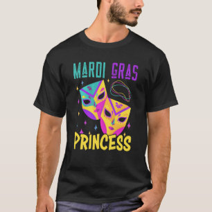 Family Matching Mardi Gras Princess Carnival Costu T-Shirt