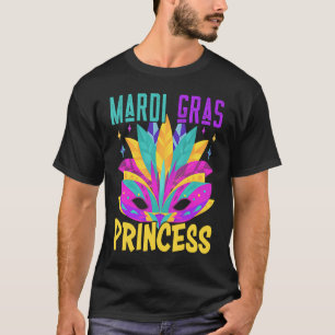 Family Matching Mardi Gras Princess Carnival Costu T-Shirt