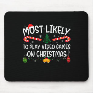 Family Matching Most Likely To Play Video Games On Mouse Mat