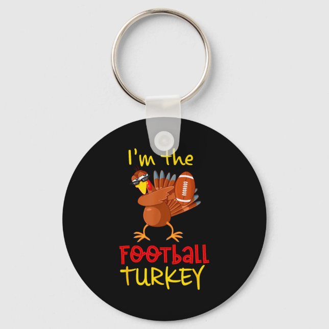 Family Matching Thanksgiving Costume Outfit Uni-ad Key Ring (Front)