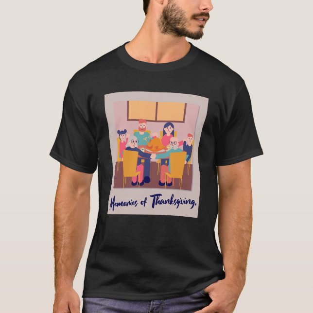 Family Matching Thanksgiving Day Recipes of Love G T-Shirt (Front)