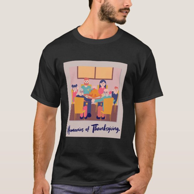 Family Matching Thanksgiving Day Recipes of Love G T-Shirt (Front)