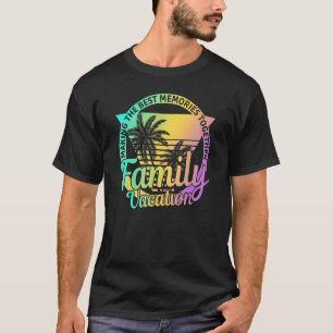 Family Matching Vacation Beach Summer Vintage Hol T-Shirt