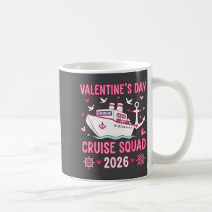 Family Matching Valentines Day Family Cruise Squad Coffee Mug