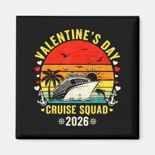 Family Matching Valentines Day For Couples Cruise Magnet