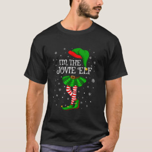 Family Matching Women Girls I m The Jovie Elf Chri T-Shirt